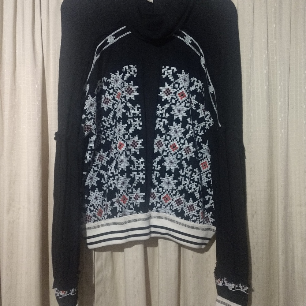 Free People Embroidered Top -